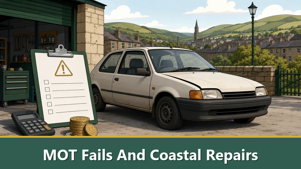 MOT Fails And Coastal Repairs