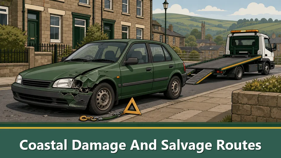 Coastal Damage And Salvage Routes