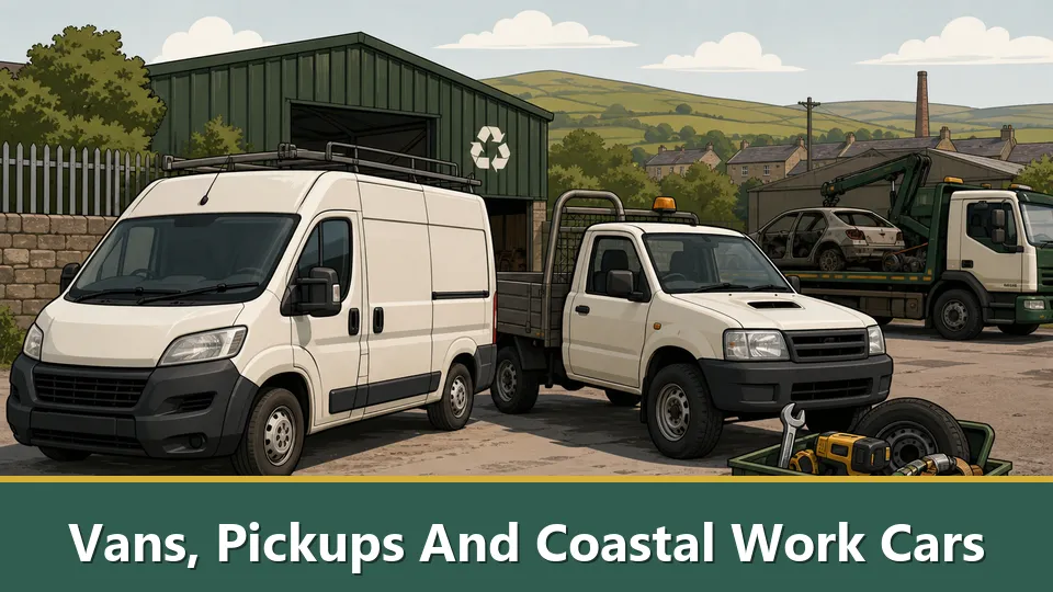 Vans, Pickups And Coastal Work Cars